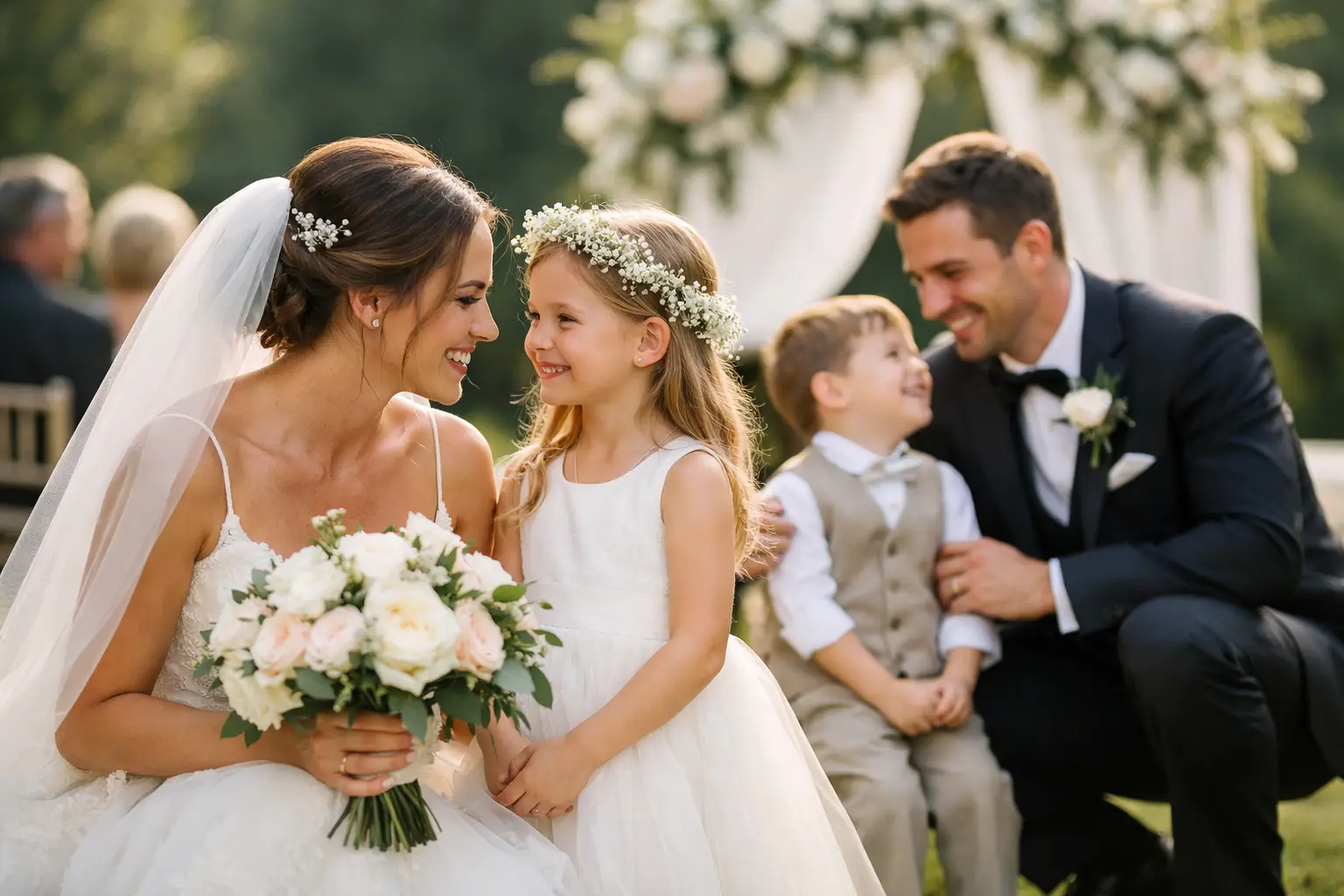 How to Include Children in Weddings Gracefully