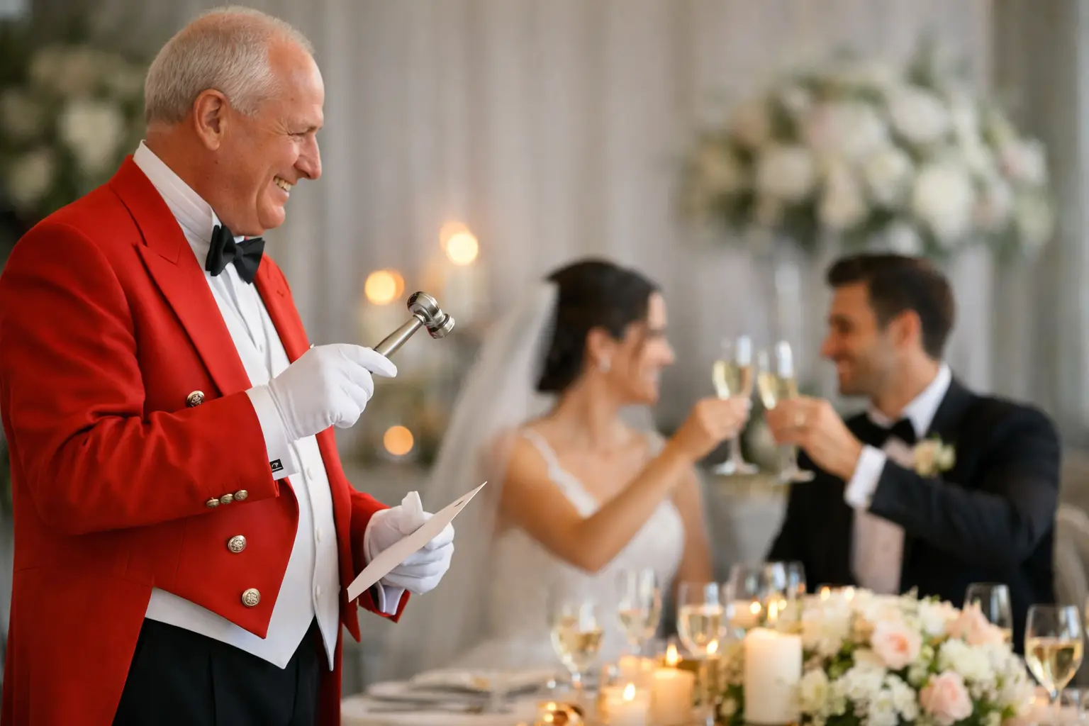 What Does a Wedding Toastmaster Do on the Day?